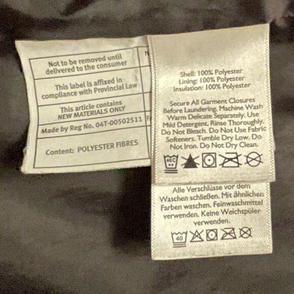 Eddie Bauer ~ Black lightweight puffer jacket ~ size S - Picture 5 of 5